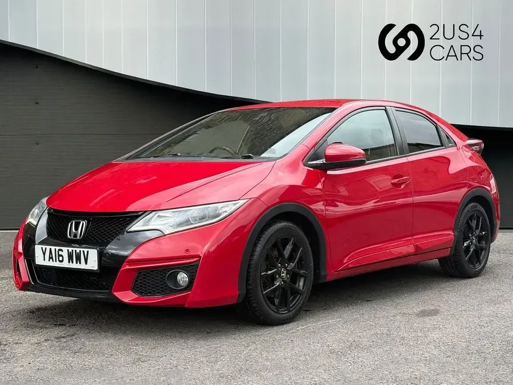 Used Honda Civic Sport 2016 Red Hatchback