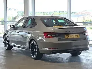 Used Skoda Superb SportlinePlus 150 HP (110 kW) 2024 Grey Hatchback