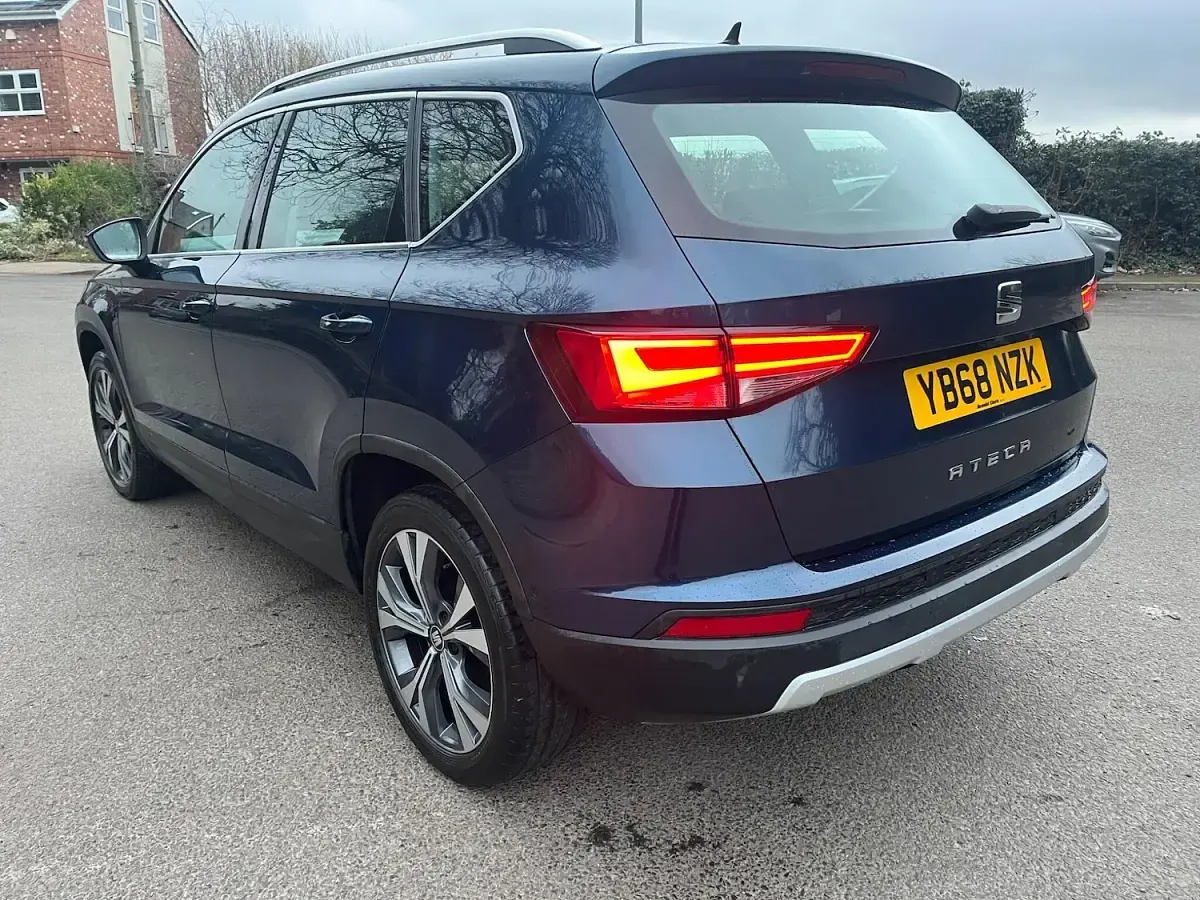 Used Seat Ateca SE Technology 115 HP (84 kW) 2019 Blue SUV