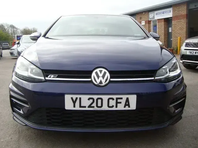 Used VW Golf VII R-line Edition 150 HP (110 kW) 2020 Blue Hatchback