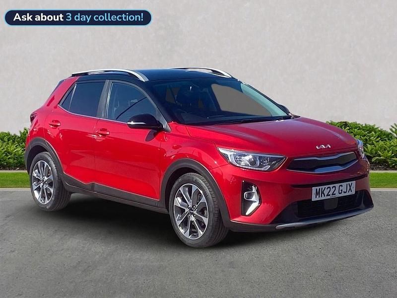 Red Used 2022 Kia Stonic 4 SUV | £14,638 (Fair price) - Image 1/4