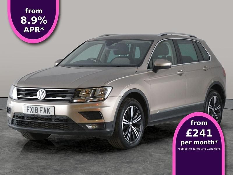 Beige Used 2018 VW Tiguan SE SUV | £13,753 (Super price) - Image 1/3