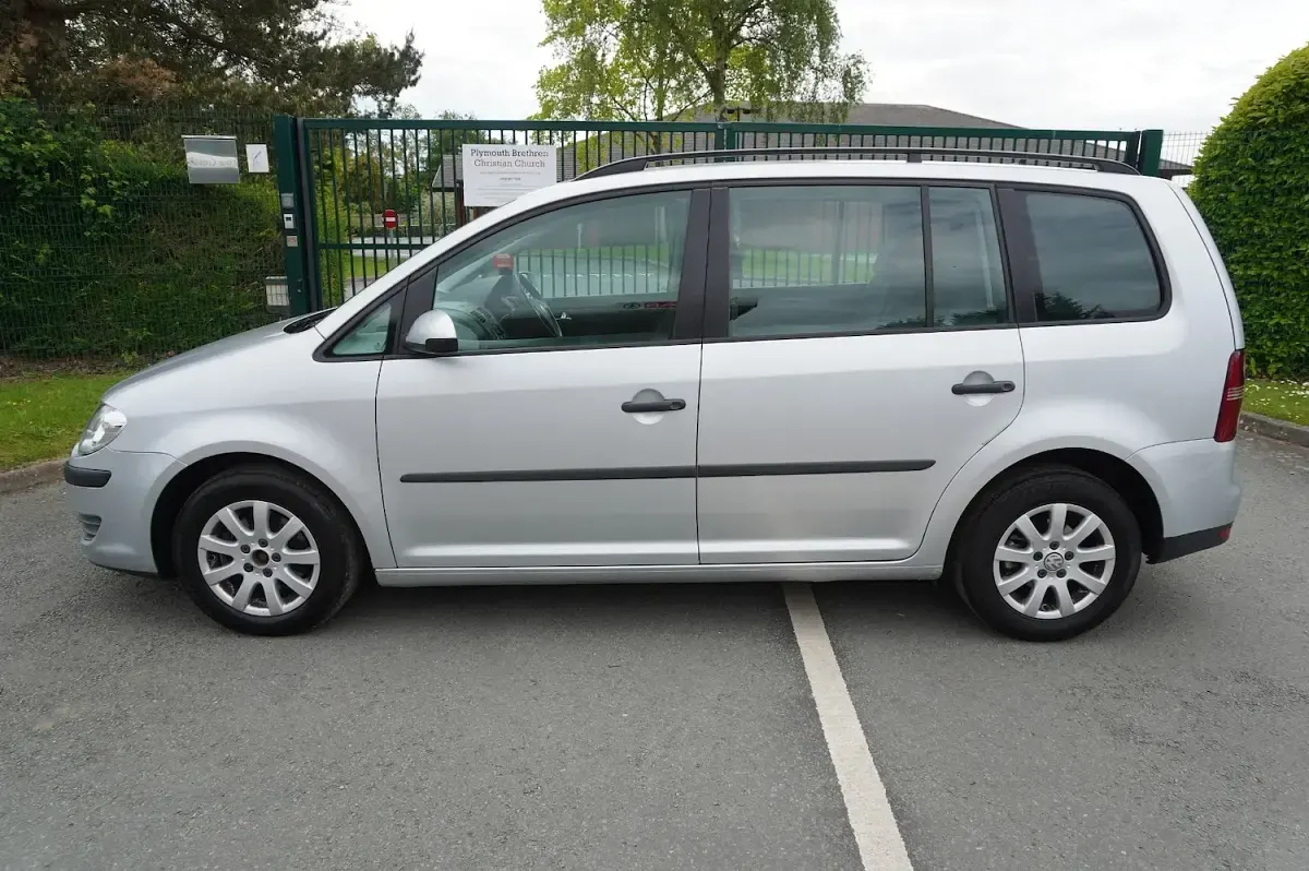 Used VW Touran S 105 HP (77 kW) 2008 Silver MPV