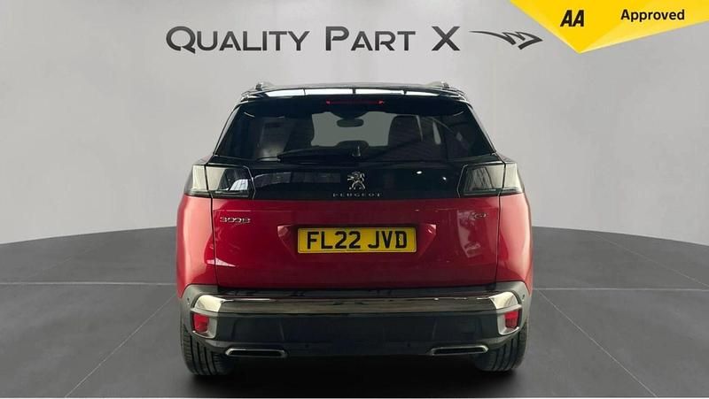 Used Peugeot 3008 GTi 131 HP (96 kW) 2022 Red Hatchback