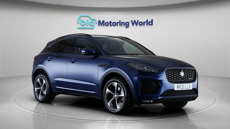 Used Jaguar E-Pace R-Dynamic 305 HP (224 kW) 2021 Blue SUV