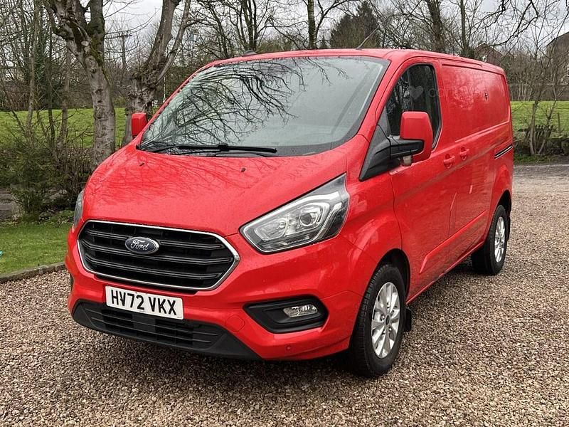 Used Ford Transit Custom Limited 130 HP (95 kW) 2022 Red Van
