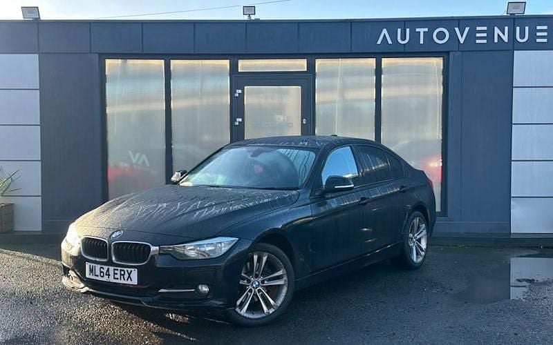 Black Used 2014 BMW 320 Sport Line Sedan | £7,190 (Good price) - Image 1/4