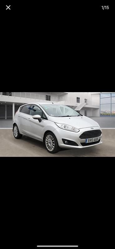 Silver Used 2013 Ford Fiesta Titanium Hatchback | £3,495 (Fair price) - Image 1/4