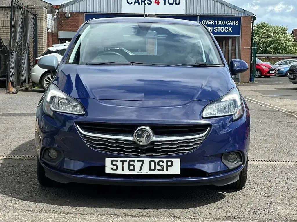 Used Vauxhall Corsa 75 HP (55 kW) 2018 Blue Hatchback
