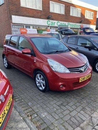 Red Used 2010 Nissan Note N-TEC MPV | £3,495 (A bit pricey) - Image 1/1