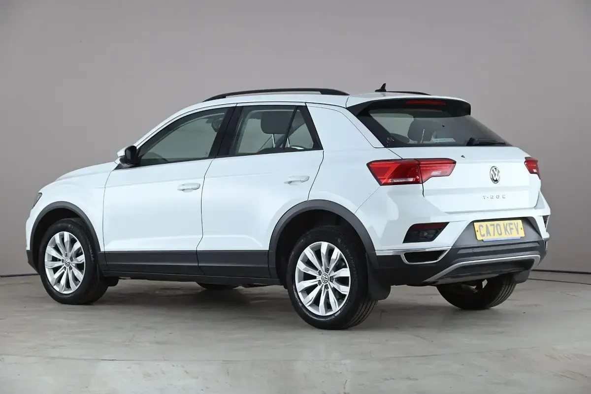 Used VW T-Roc SE 150 HP (110 kW) 2020 White SUV
