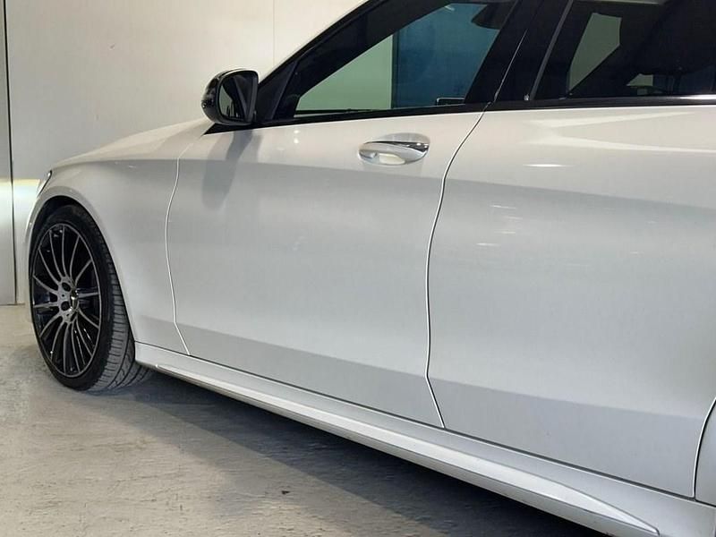 Used Mercedes C250 AMG Line Premium Plus 2016 White Sedan