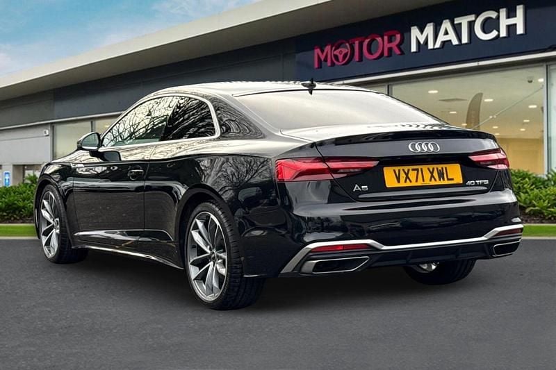 Used Audi A5 S-Line 2021 Black Coupe