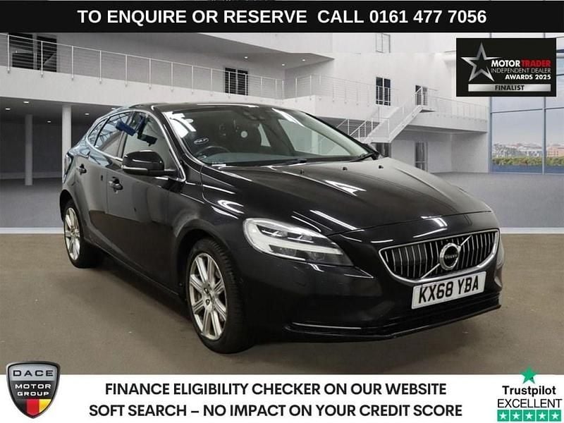 Black Used 2018 Volvo V40 Inscription Estate | £10,480 (Fair price) - Image 1/3