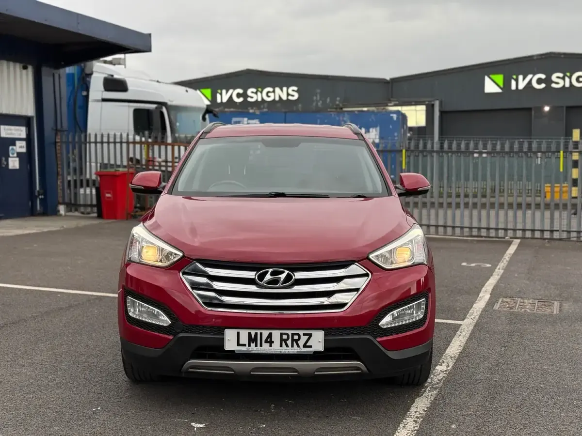 Used Hyundai Santa Fe Premium 2014 Red SUV
