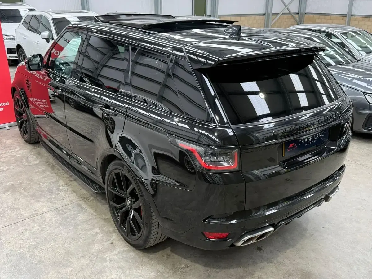 Used Land Rover Range Rover Sport SVR 575 HP (422 kW) 2020 Black SUV