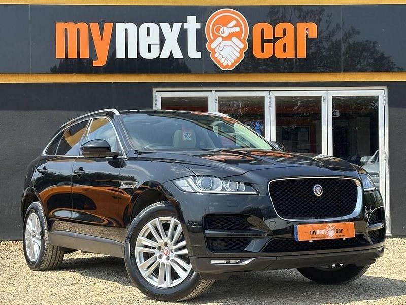 Black Used 2018 Jaguar F-Pace Portfolio SUV | £16,495 (Fair price) - Image 1/4