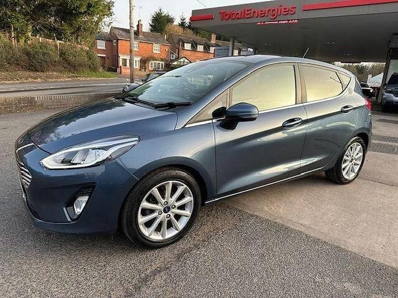 Used Ford Fiesta Titanium X 2018 Blue Hatchback