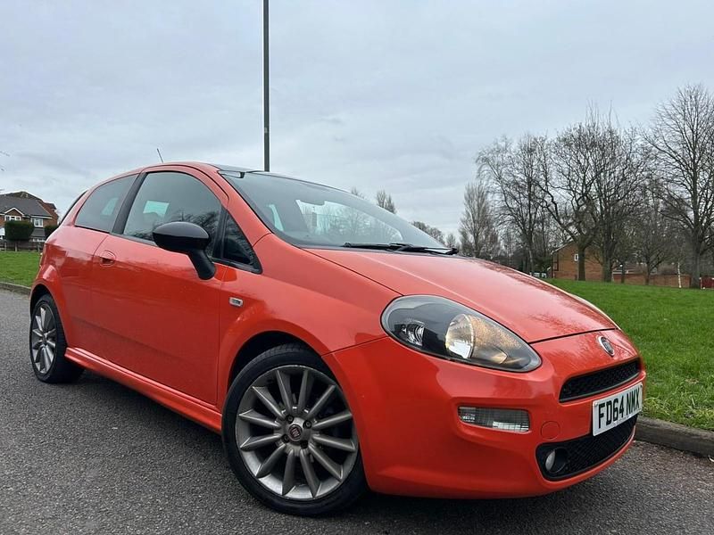 Used Fiat Punto 2014 Orange Hatchback