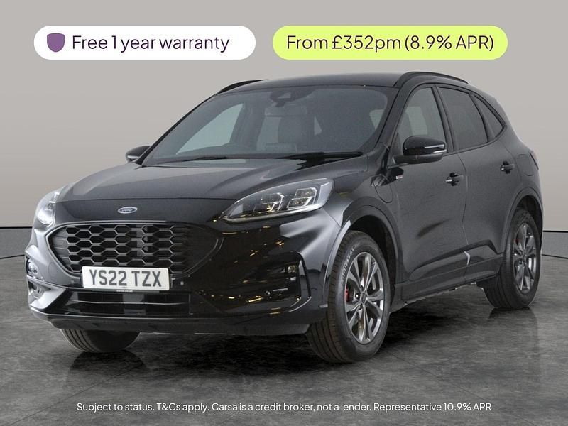 Black Used 2022 Ford Kuga ST-Line SUV | £17,137 (Super price) - Image 1/2