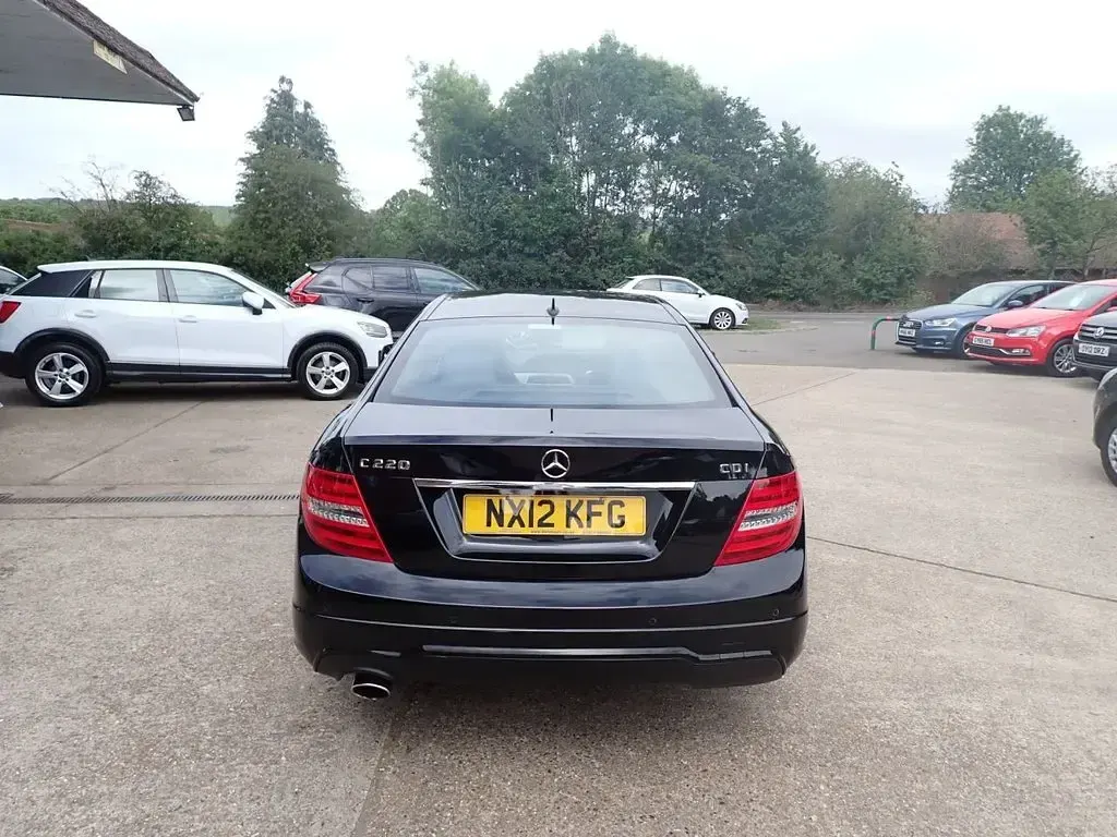 Used Mercedes C220 AMG 2012 Black Coupe