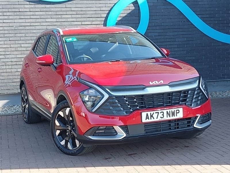 Red Used 2023 Kia Sportage GT-Line SUV | £26,798 (Good price) - Image 1/4