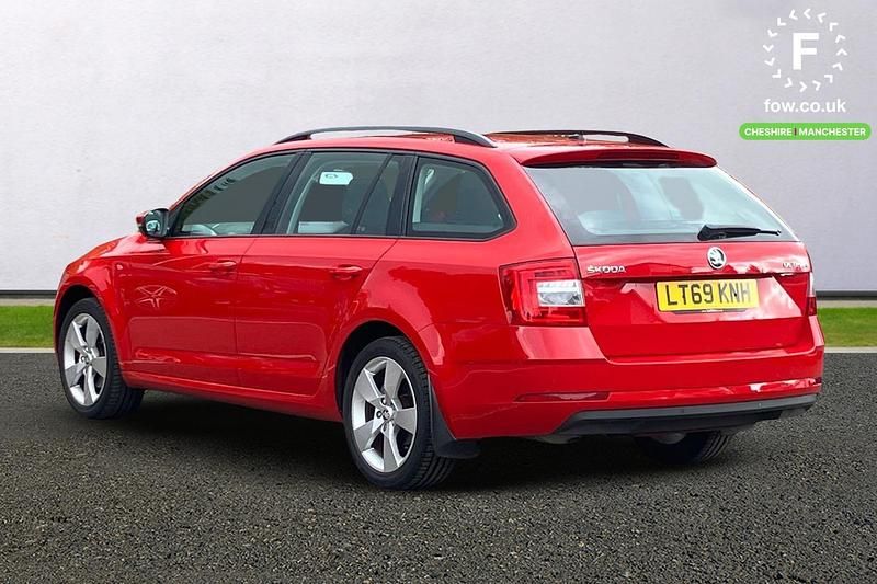 Used Skoda Octavia SE Drive 150 HP (110 kW) 2019 Red Estate