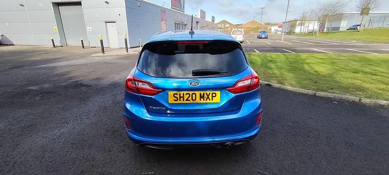 Used Ford Fiesta ST-Line 95 HP (69 kW) 2020 Blue Hatchback