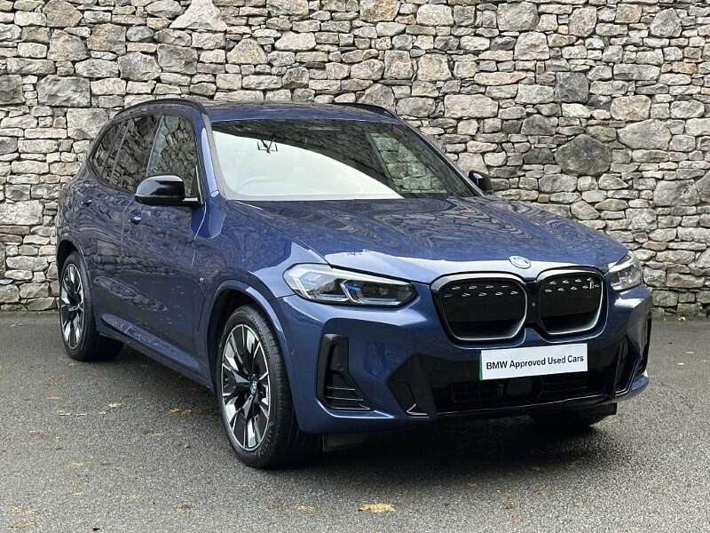 Blue Used 2022 BMW iX3 M Sport SUV | £32,949 (A bit pricey) - Image 1/4