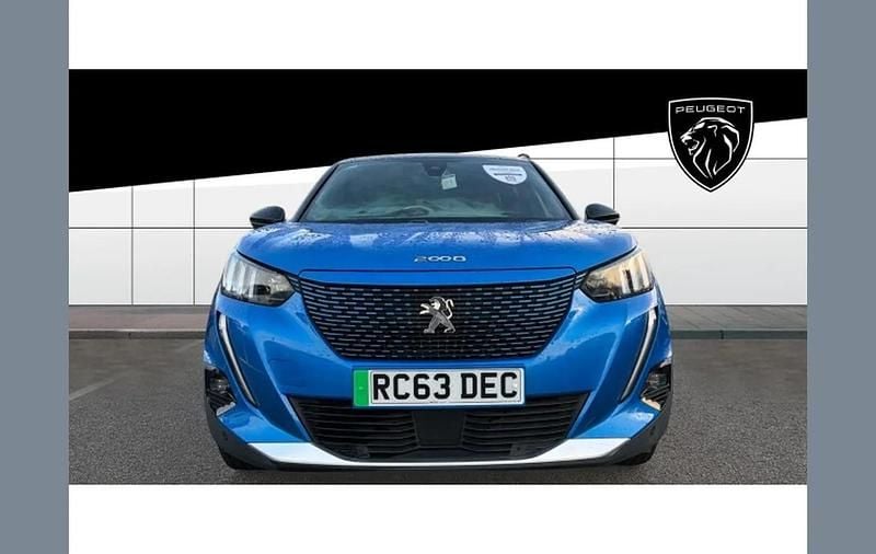 Used Peugeot e-2008 GTi 100 kW (136 HP) 2020 Blue SUV