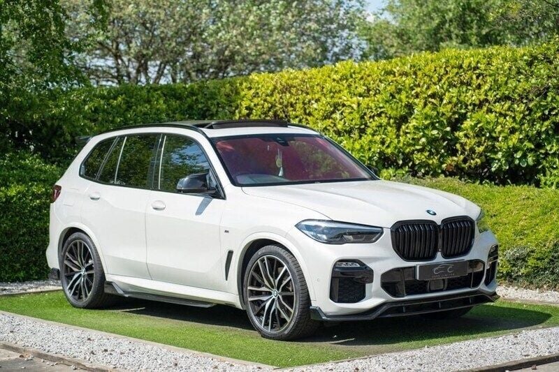 White Used 2019 BMW X5 M Sport SUV | £36,995 (Fair price) - Image 1/4