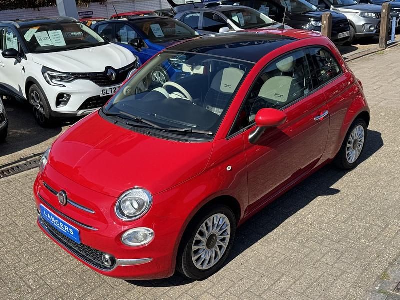Usado Fiat 500 Lounge 69 HP (50 kW) 2018 Vermelho Citadino