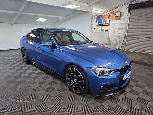 Used BMW 330 M Sport 2017 Blue Sedan
