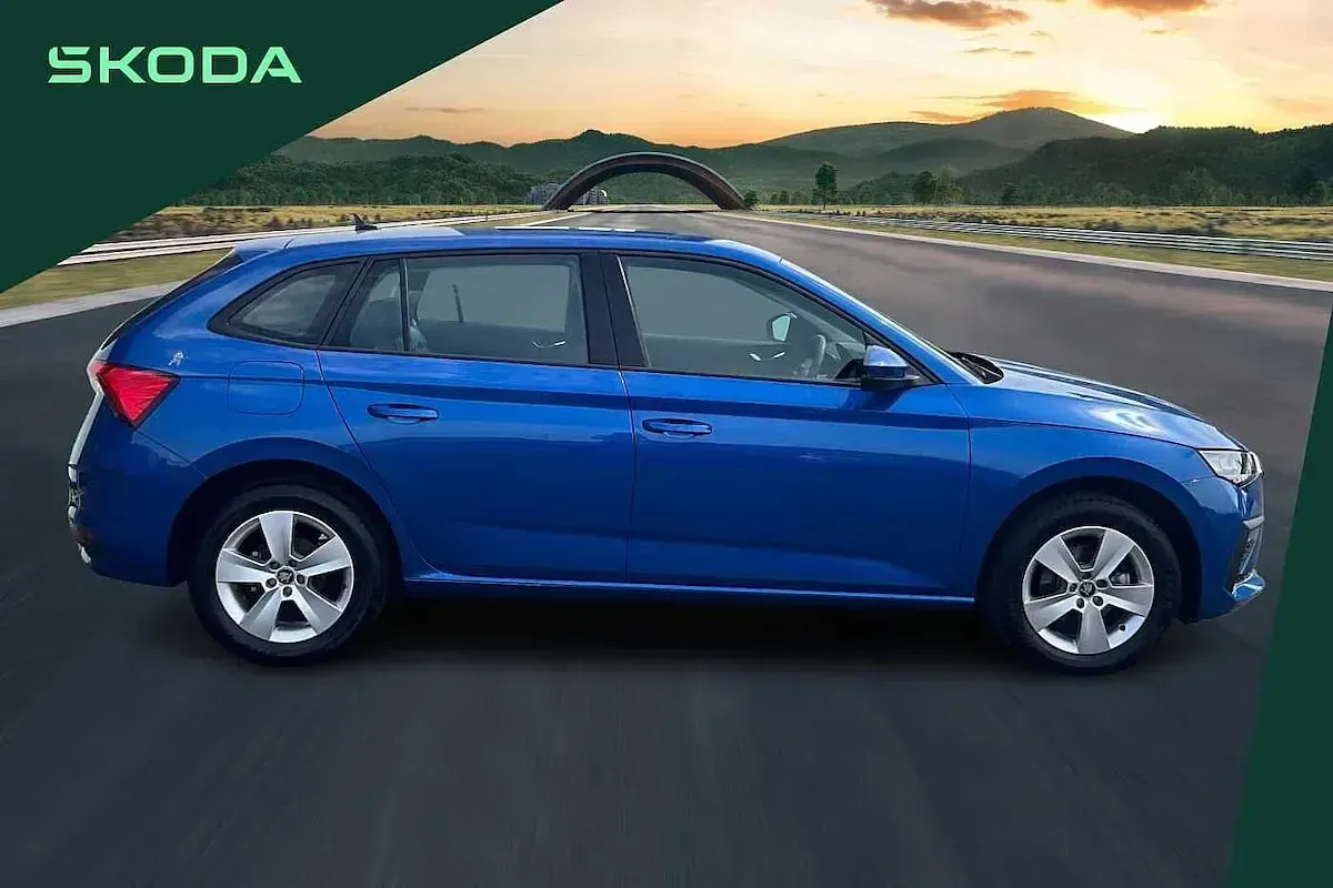 Used Skoda Scala SE 115 HP (84 kW) 2025 Blue Hatchback