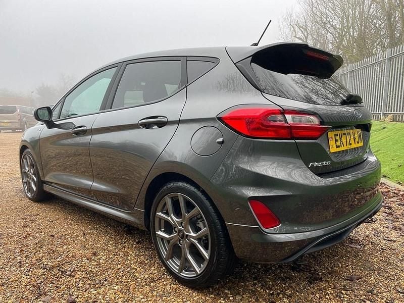 Used Ford Fiesta ST-Line 125 HP (91 kW) 2022 Grey Hatchback