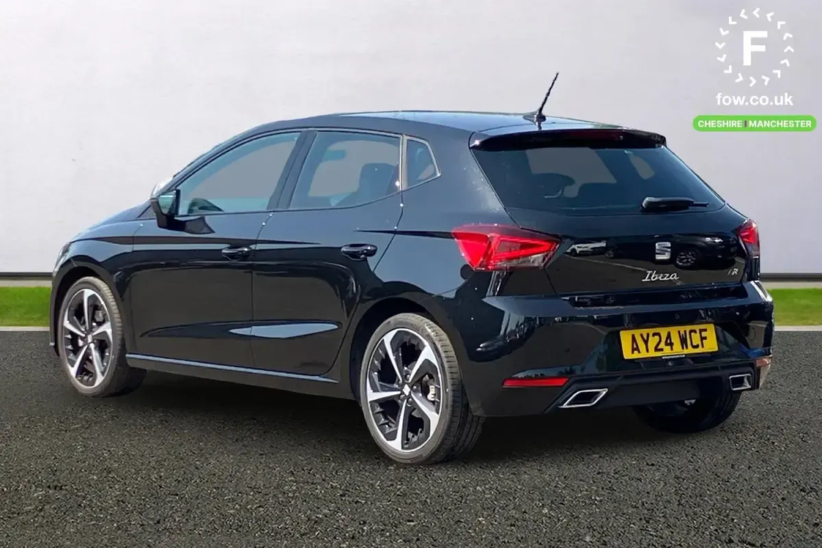 Used Seat Ibiza FR Sport 116 HP (85 kW) 2024 Black Hatchback