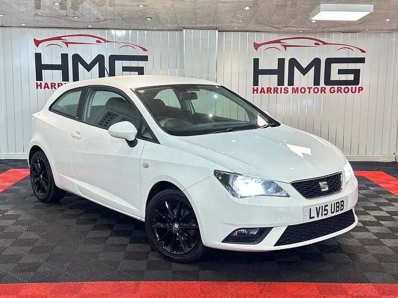 White Used 2015 Seat Ibiza I-Tech Hatchback | £5,295 (Fair price) - Image 1/3