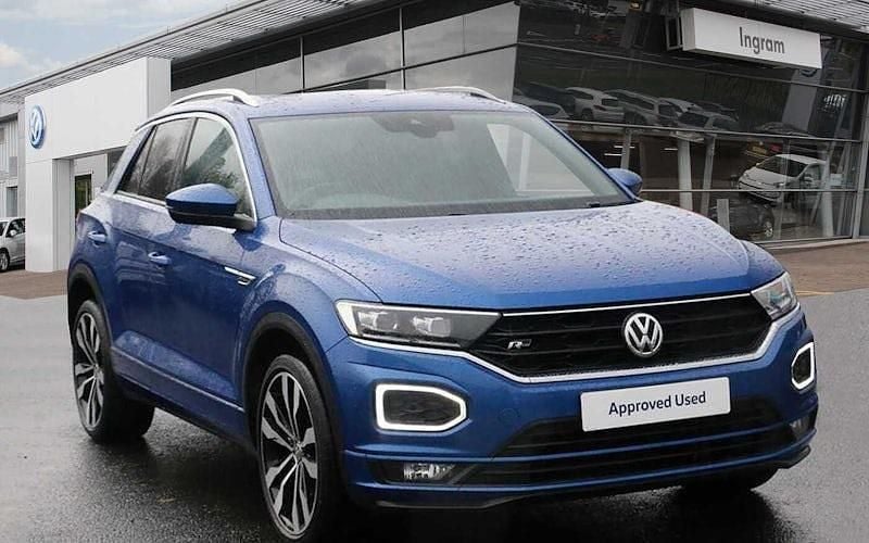 Blue Used 2019 VW T-Roc R-line SUV | £14,950 (Good price) - Image 1/4