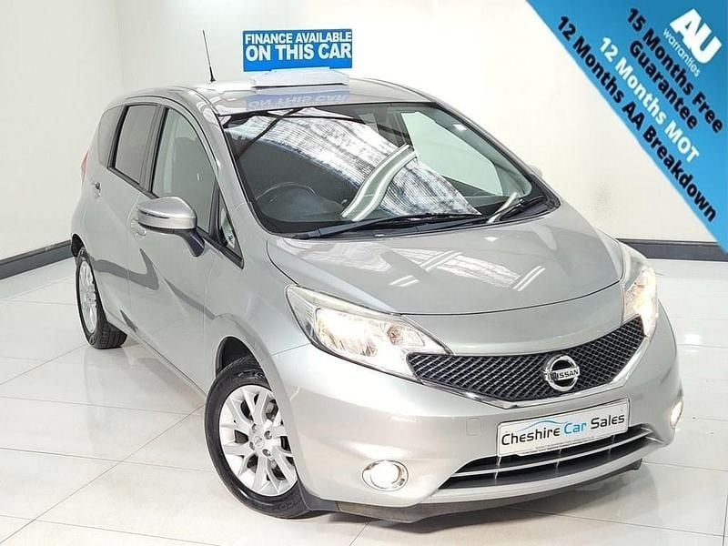 Silver Used 2014 Nissan Note Acenta Premium MPV | £3,495 (Fair price) - Image 1/3