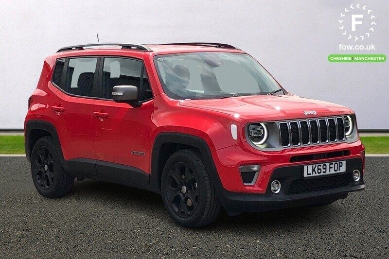 Red Used 2019 Jeep Renegade Limited SUV | £14,799 (Fair price) - Image 1/3