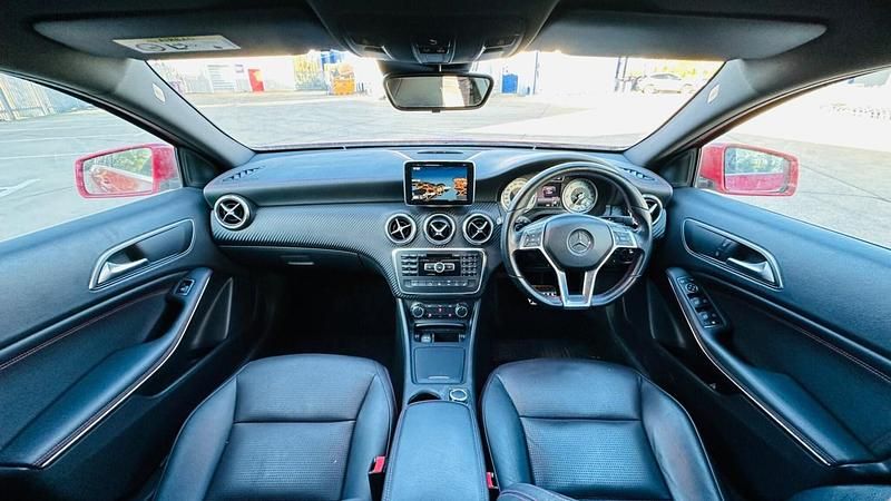 Used Mercedes A200 AMG 136 HP (100 kW) 2014 Red Hatchback