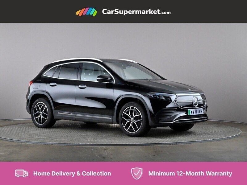 Black Used 2021 Mercedes EQA250 AMG Line Premium SUV | £20,597 (Fair price) - Image 1/4