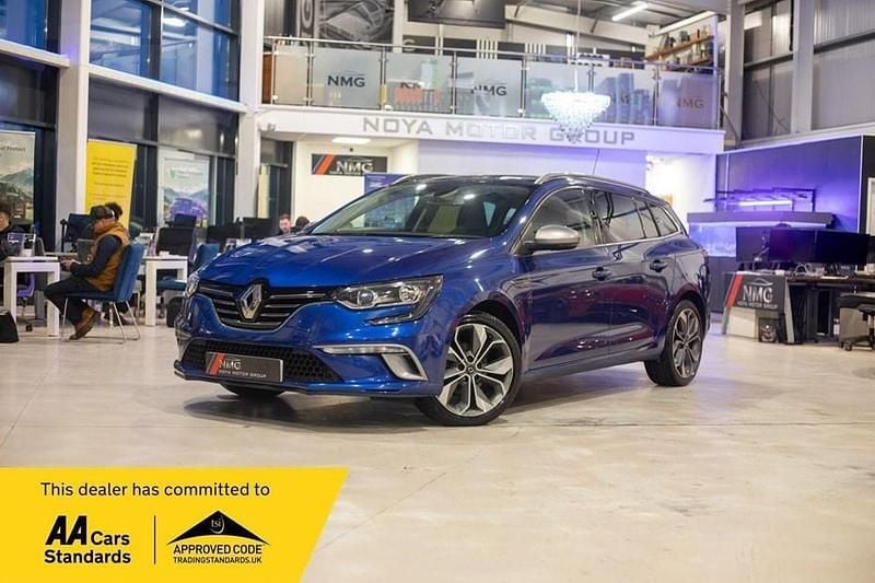 Used Renault Mégane GT Line GT-Line 140 HP (102 kW) 2019 Blue Estate