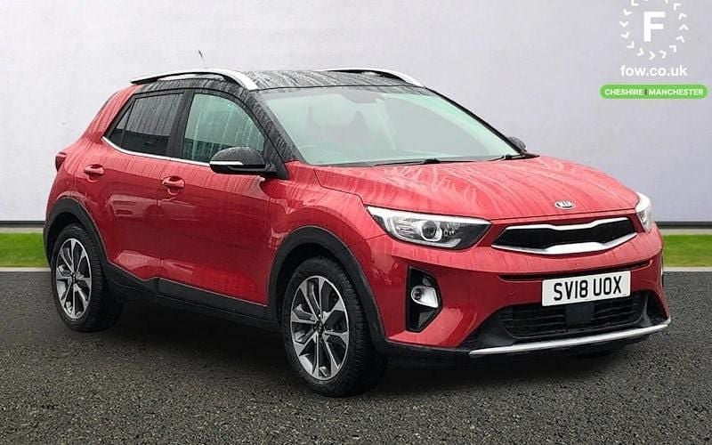Red Used 2018 Kia Stonic First Edition SUV | £10,199 (Fair price) - Image 1/4