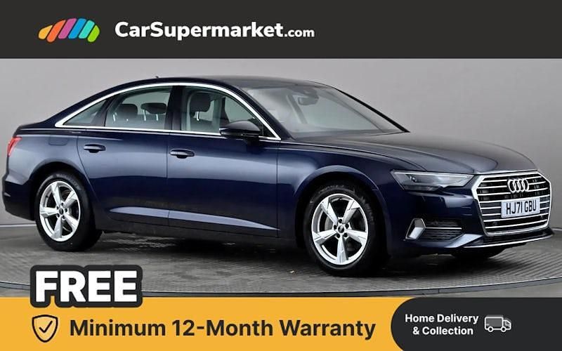Used Audi A6 Sport 204 HP (150 kW) 2021 Blue Sedan