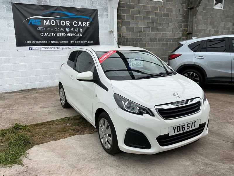 Used Peugeot 108 Active 2016 White Hatchback