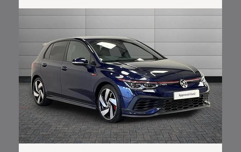 Used VW Golf VIII GTI Clubsport 296 HP (217 kW) 2021 Blue Hatchback