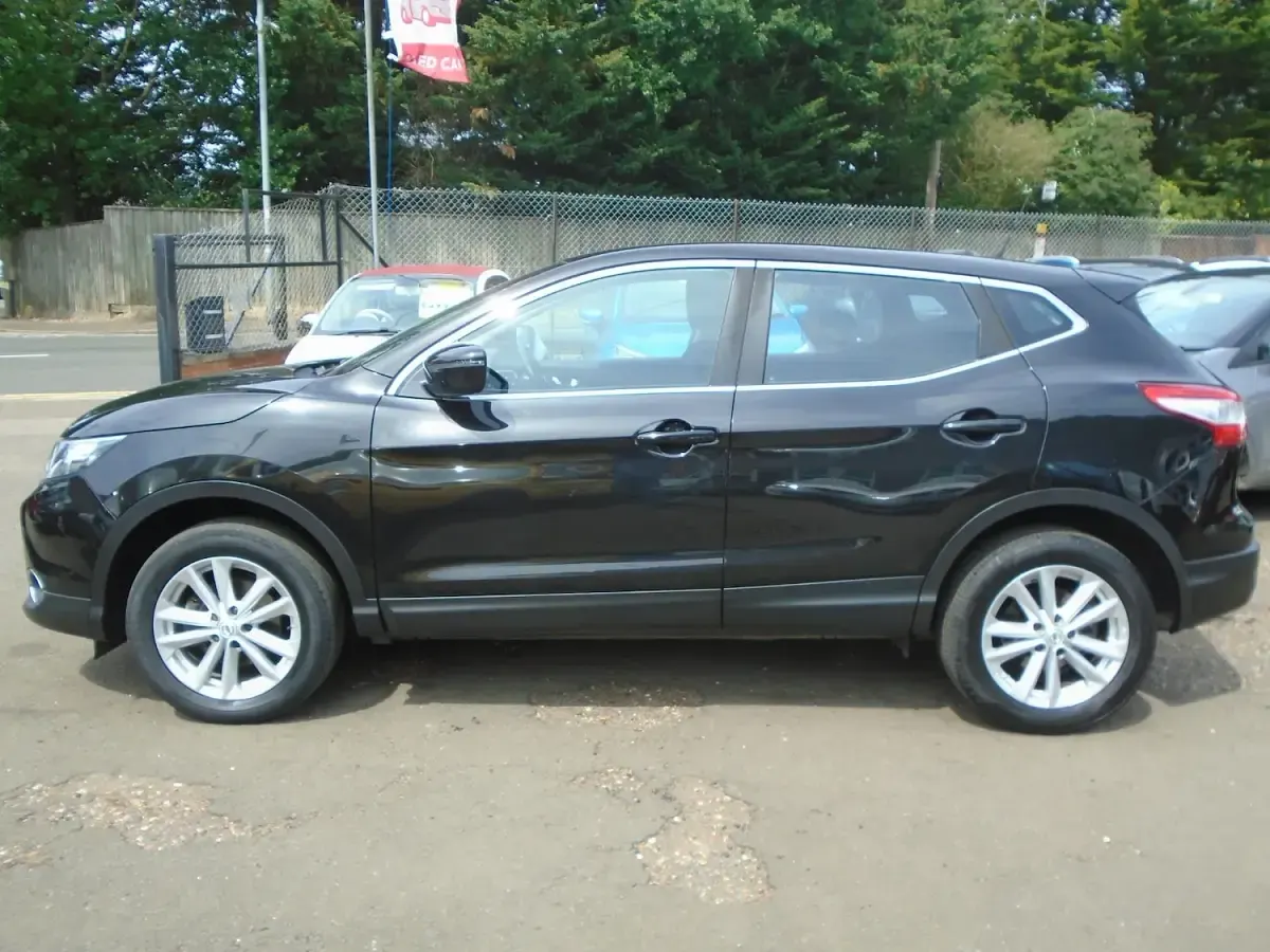 Used Nissan Qashqai Acenta 110 HP (80 kW) 2015 Black SUV