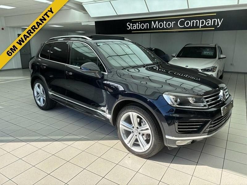 Used VW Touareg R-line Plus 2017 Blue SUV