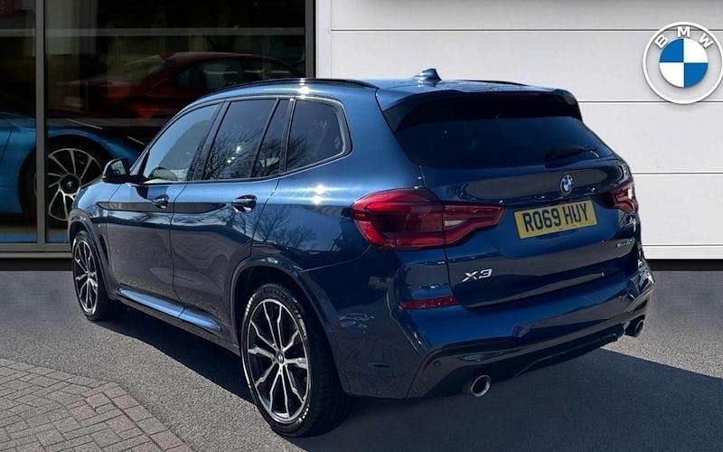 Used BMW X3 M Sport 190 HP (139 kW) 2019 Blue SUV